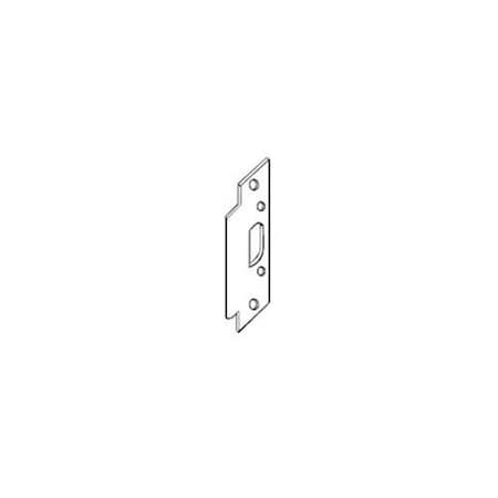 Heat Wave 2-SS-SL 4.87 in. Silver Coated Security Door Strike HE2948718